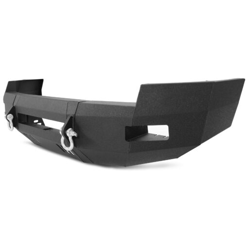 Front Bumper 3-Pieces with D-Rings Compatible with 2007-2010 Chevrolet Silverado 2500 3500 - Image 3