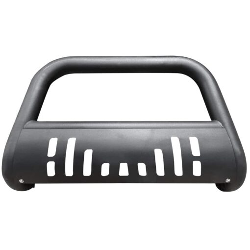 Steel Black Bumper Skid Plate Crash Bar Powder Coated Bull Bar Compatible with 2015-2021 Ford Transit-150
