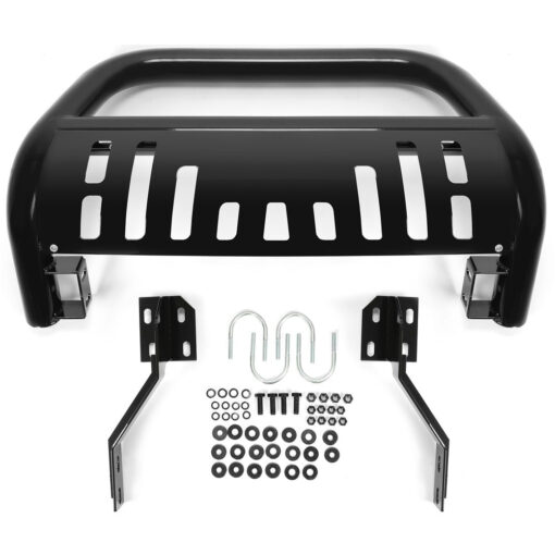 Electrophoresis Powder Coated Steel Bull Bar with Skid Plate Compatible with 2016-2022 Jeep Renegade - Image 8