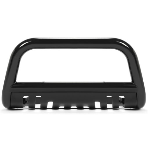 Electrophoresis Powder Coated Steel Bull Bar with Skid Plate Compatible with 2016-2022 Jeep Renegade