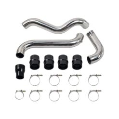 Polished Intercooler Pipe &Boot Kit For 2011-2016 GMC CHEVY 6.6 6.6L LML Duramax