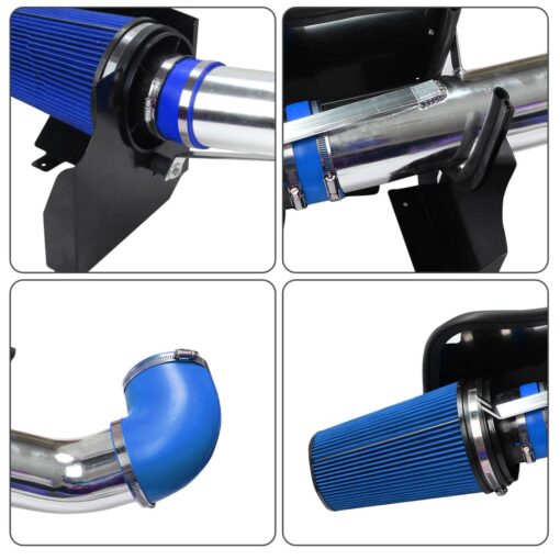 4″ Cold Air Intake Kit For 1999-2006 GMC Chevrolet 4.8L 5.3L 6.0L V8 Engine - Image 9
