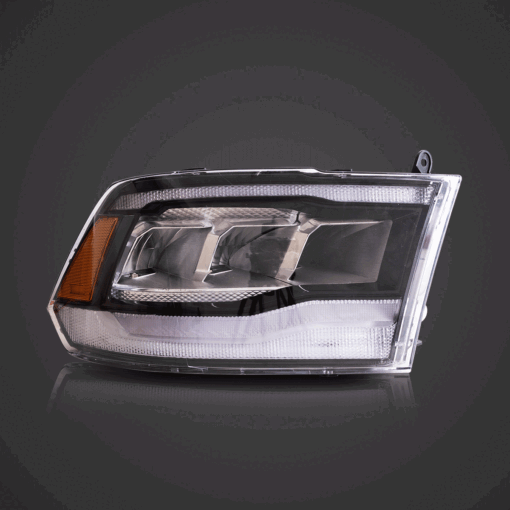 09-18 Dodge Ram 4th Gen 1500 2500 3500 LED Reflection Bowl HeadLights - Image 6