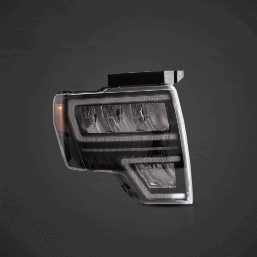 09-14 Ford F150 12th Gen LED Reflection Bowl HeadLights Chrome - Image 7