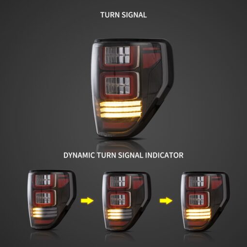09-14 Ford F150 12th Gen (P415) Tail Lights With Sequential Turn Signal - Image 10