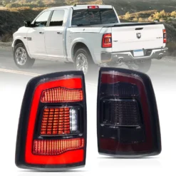 09-18 Dodge Ram 1500/2500/3500 II LED Tail Lights With Red Turn Signal