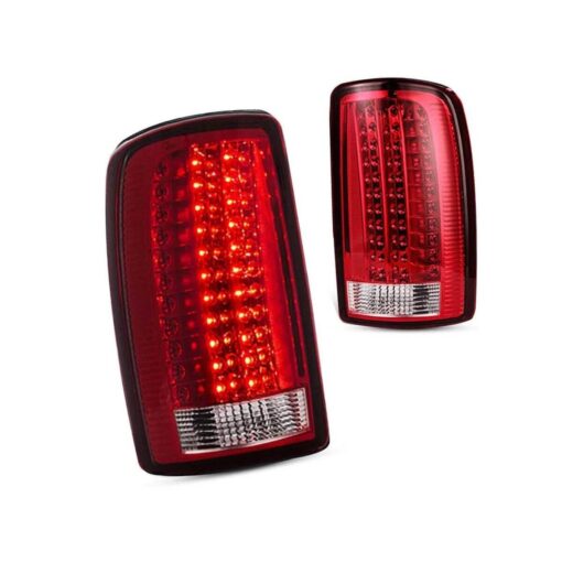 00-06 GMC Yukon Chevrolet Tahoe Suburban LED Tail Lights with Amber Turn Signal - Image 10