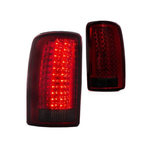 00-06 GMC Yukon Chevrolet Tahoe Suburban LED Tail Lights with Amber Turn Signal - Image 6