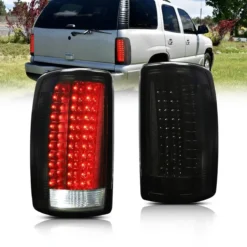 00-06 GMC Yukon Chevrolet Tahoe Suburban LED Tail Lights with Amber Turn Signal