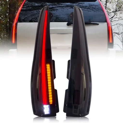 07-14 GMC Yukon Chevrolet Tahoe Suburban 3th Gen (GMT900) LED Tail Lights With Start-up Animation - Image 10