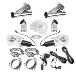 2.0/2.25/2.5/3 Inch Dual Electric Exhaust Cutout Valve Remote Switch