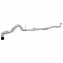 4" 2017-2019 Duramax L5P Cab & Chassis Downpipe Back Exhaust No Muffler-US STCOK